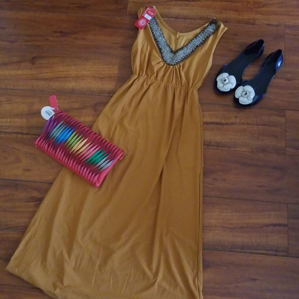 Golden brown Dress
